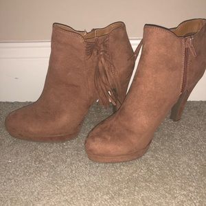 Brown Unlisted Booties